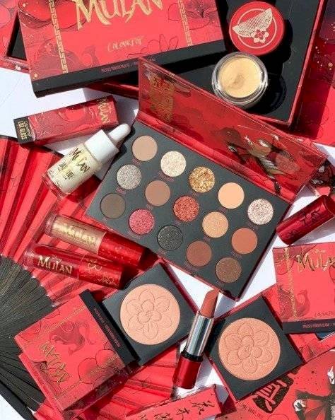 de ColourPop de la colección Mulán 