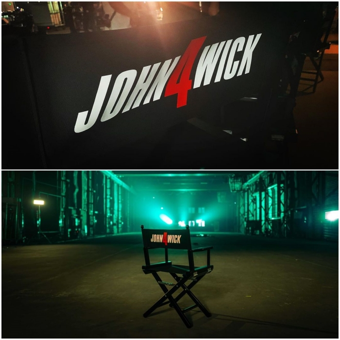 escenas de producción de 'John Wick 4'