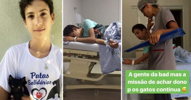 Edu, joven luchando contra la leucemia