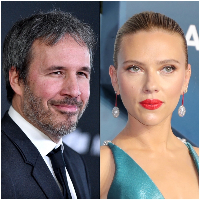 Denis Villeneuve y Scarlett Johansson