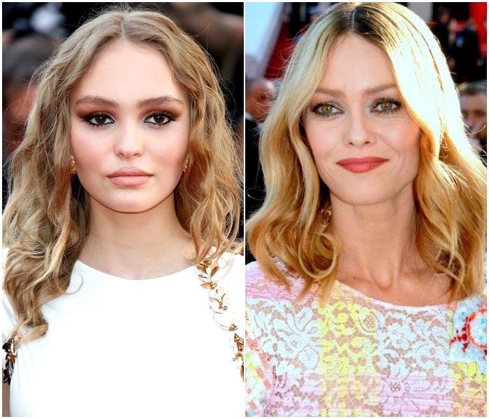 Lily-Rose Depp y Vanessa Paradis