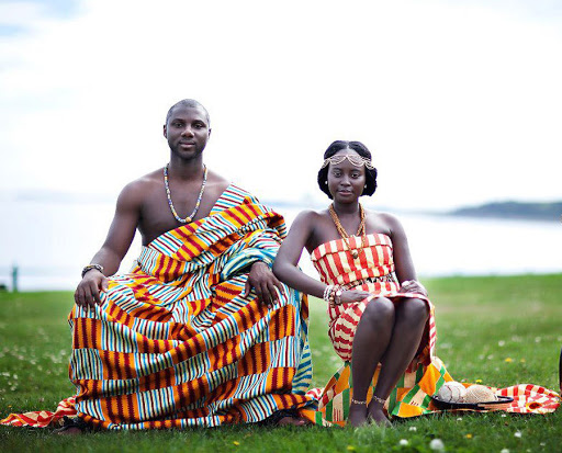 Celebración de boda en países africanos