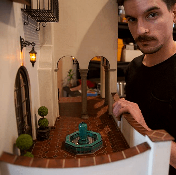 casas y habitaciones miniatura de chris toledo
