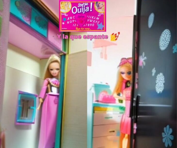 Filtro de Barbie revela fantasmas