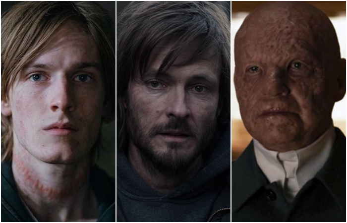Louis Hofmann, Andreas Pietschmann y Dietrich Hollinderbäumer