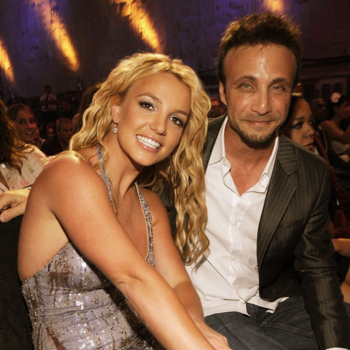 Britney Spears y Larry Rudolph
