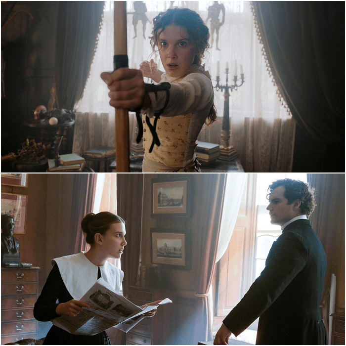 escena de enola holmes