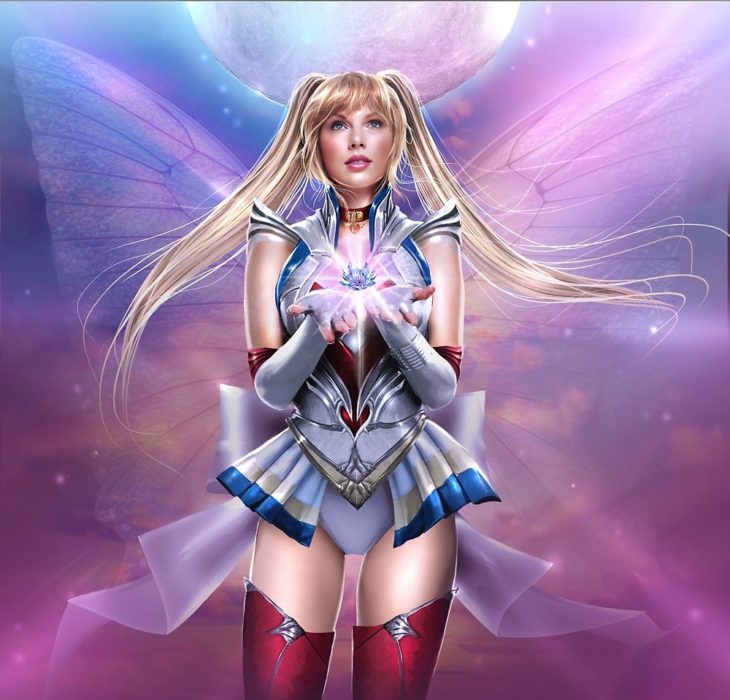 Ilustración de Ivanshine, Sailor Scouts, Taylor Swift