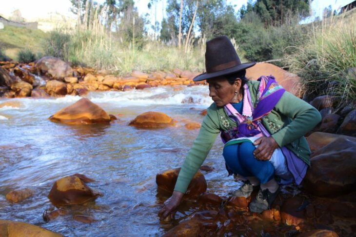 Río en Perú salvado por sus pobladores