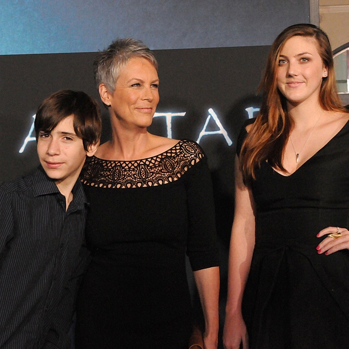 Jamie Lee Curtis y sus hijos