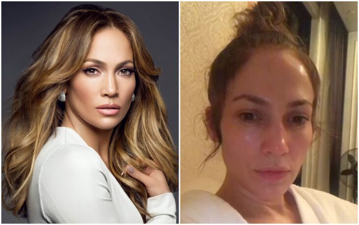 Jennifer López se muestra con y sin maquillaje en Instagram; Jennifer López se muestra sin una gota de maquillaje y sorprende en Instagram