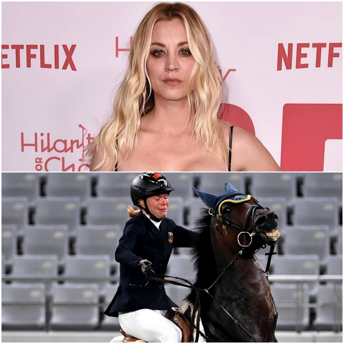 Kaley Cuoco y Annika Schleu