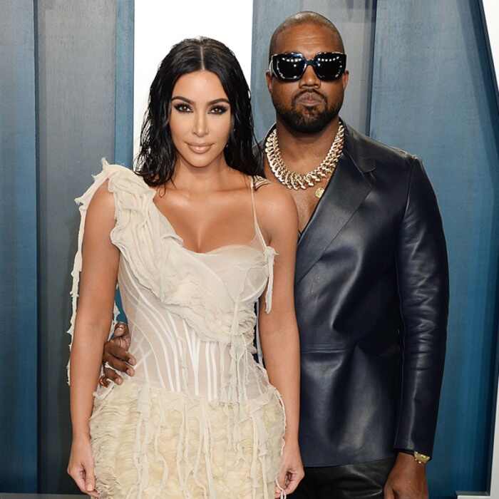 Kanye West y Kim Kardashian