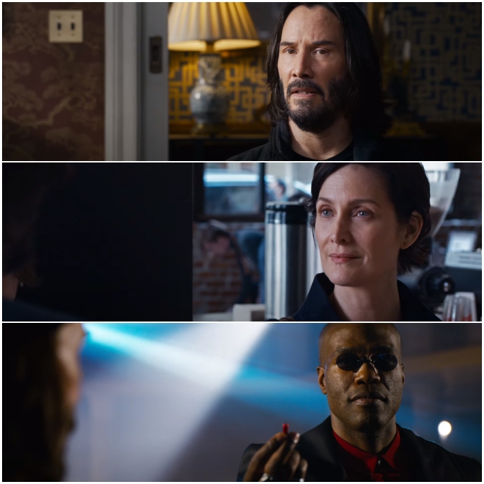 keanu reeves, trinity, neo, morfeo