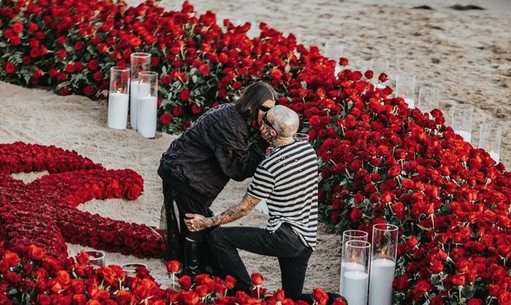 Propuesta de matrimonio de Travis a Kourtney Kardashian