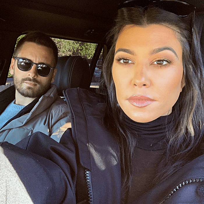 Kourtney Kardashian y Scott Disick