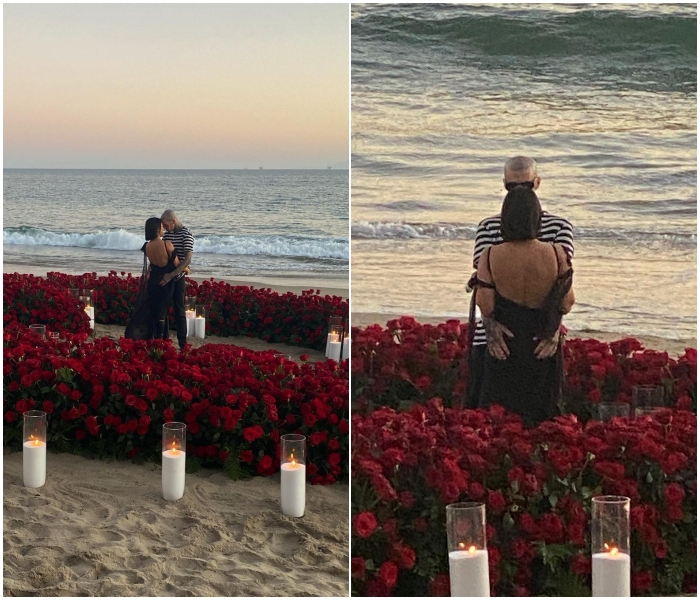 Kourtney Kardashian y Travis Barker compromiso