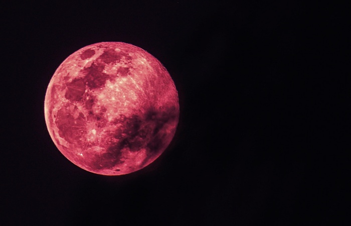 superluna Luna de fresa