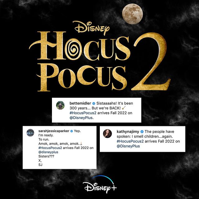 Poster del anuncio de Hocus Pocus 2