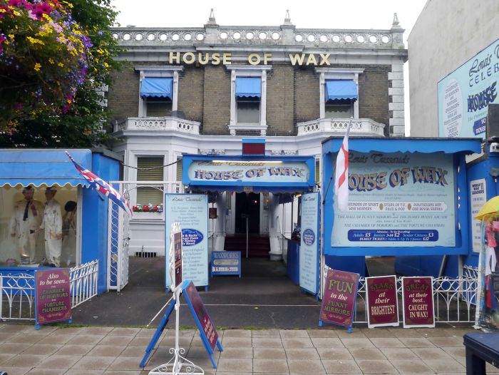 La casa de cera de Louis Tussaud en Great Yarmouth, Norfolk