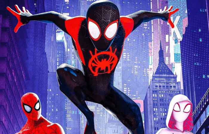 escena de Spider-Man: Into the Spiderverse