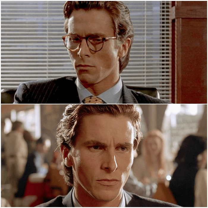 Patrick Bateman en American Psycho