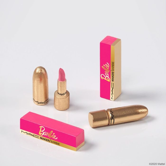 Colección de labiales creados por Mac e inspirados en Barbie