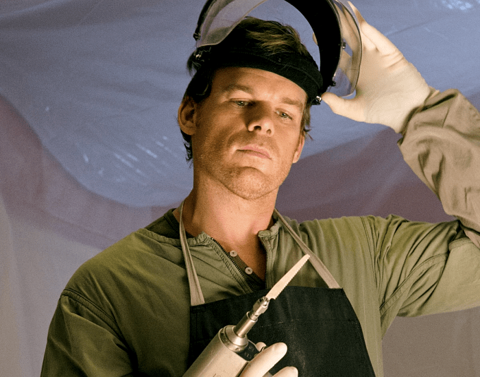 escena de la serie dexter