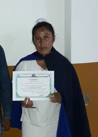 Rosalía enfermera wichí