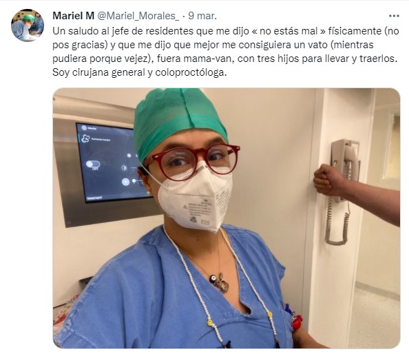 Conversación en twitter de mujeres que un día fueron rechazadas 