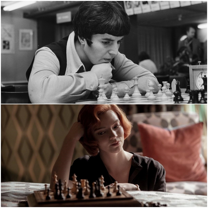 Nona Gaprindashvili y Beth Harmon