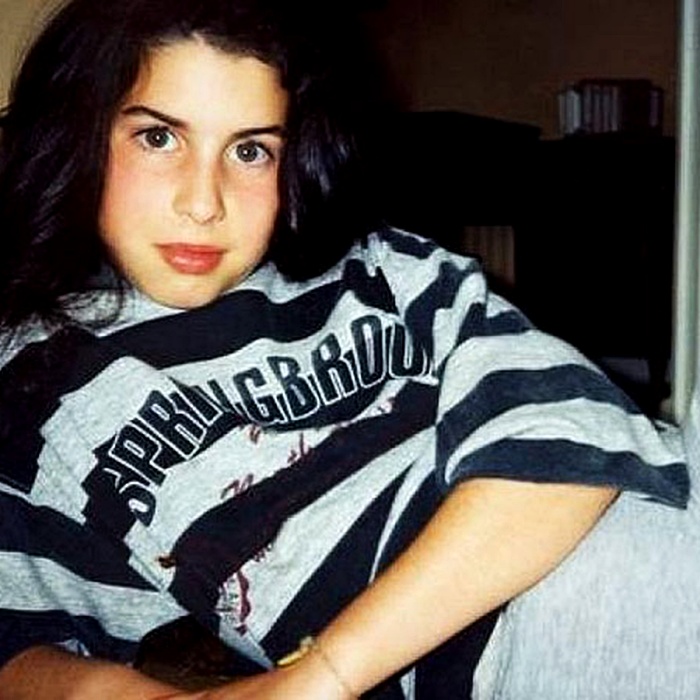 Amy Winehouse de niña