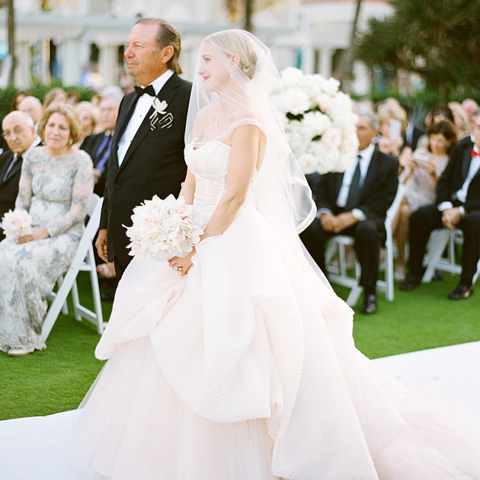foto de padre e hija en su boda