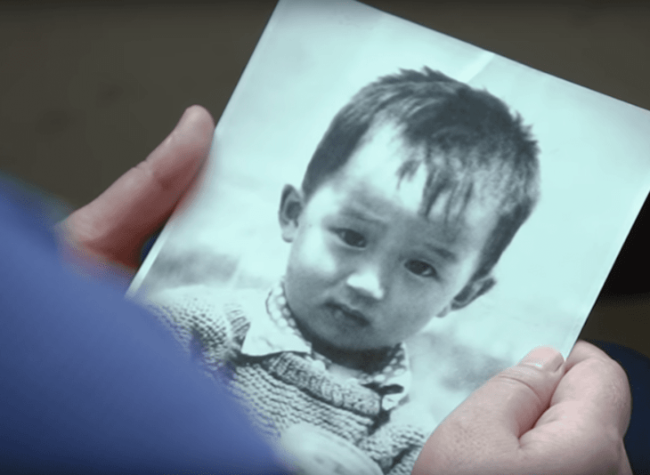 Fotografía de Mao de bebé