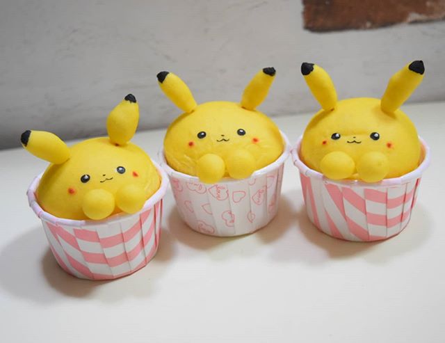 Pastelillos en forma de Pikachu