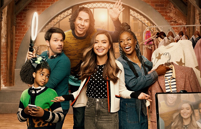 escena de icarly revival en paramount+
