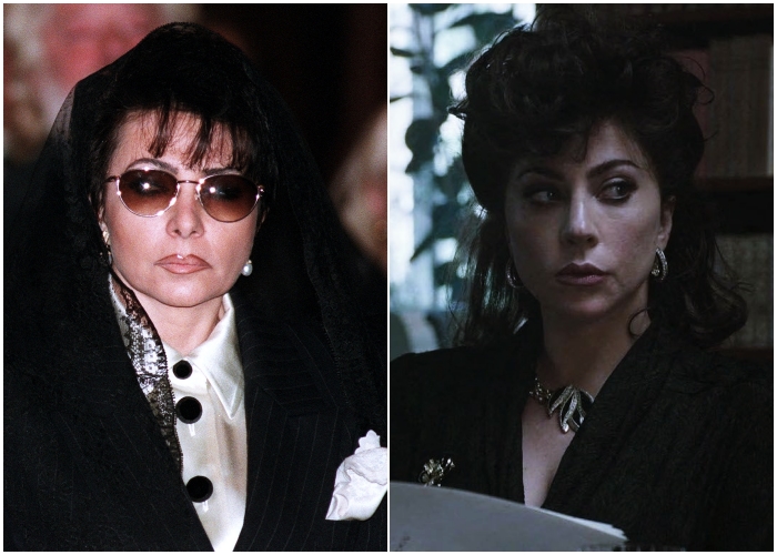 Patrizia Reggiani y Lady Gaga