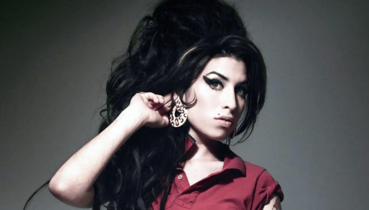 Amy Winehouse durante una sesión de fotos