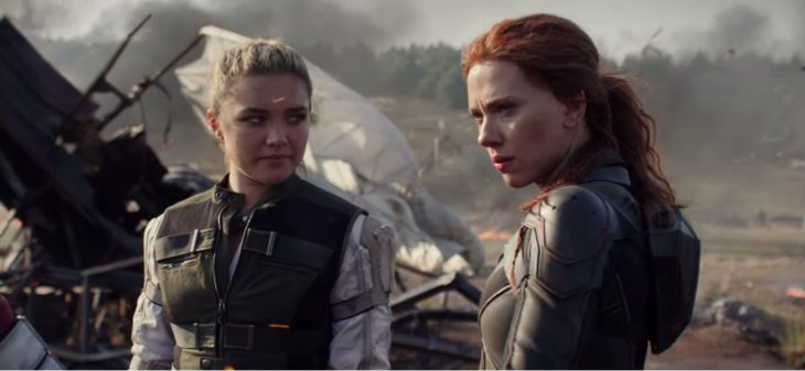 Scarlett Johansson y Florence Pugh en Black Widow