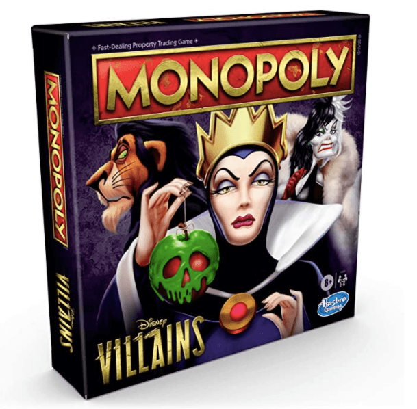 Monopoly versión villanos; Lanzan Monopoly con todos los villanos Disney y es el regalo perfecto para Navidad