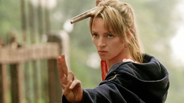 Uma Thurman como Beatrix Kiddo en Kill Bill 