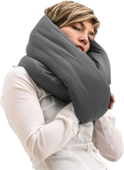 Manda térmica que se coloca en el cuello