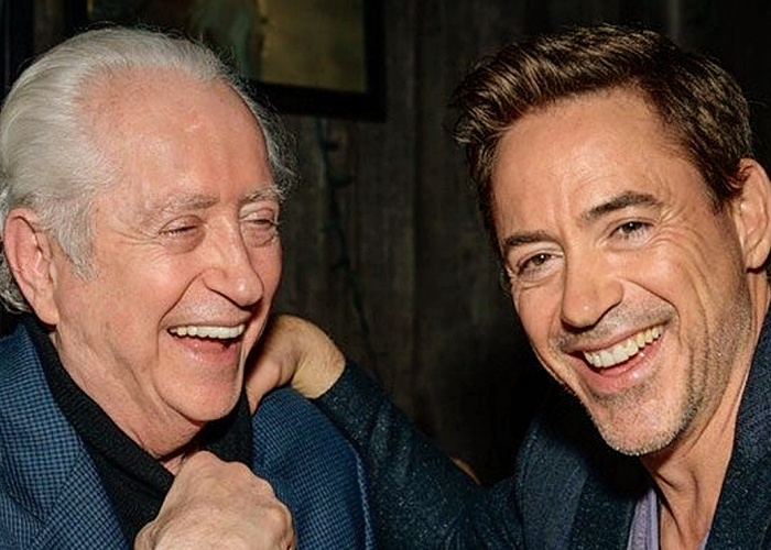 Robert Downey Jr. y su padre Robert Downey Sr.