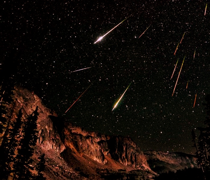 lluvia de estrellas