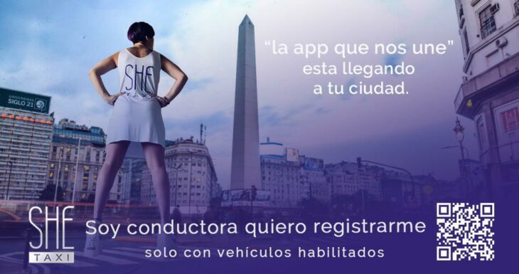 App de taxis She; She Taxi, la app en la que choferes mujeres te llevan a tu destino