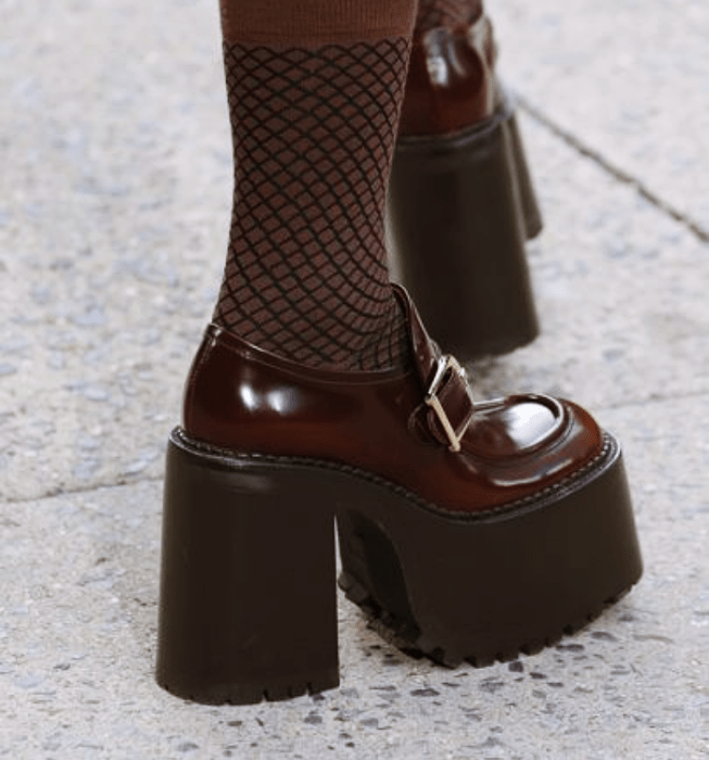 zapatos, botines, botas, zapatillas, mary janes de tacón grueso