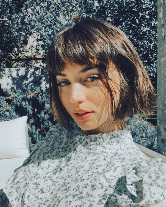 Ana de Armas con un cabello corto