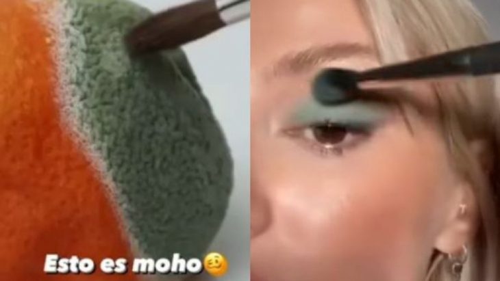 Maquillaje con moho; Nueva tendencia utiliza moho como maquillaje, bióloga advierte que puede ser muy dañino