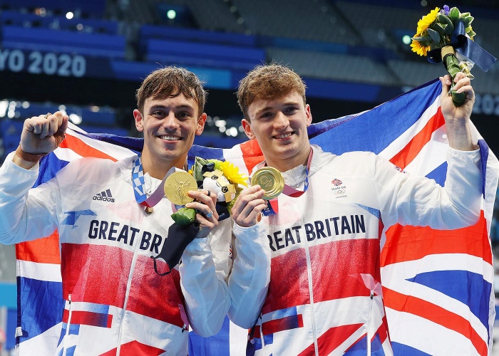 Tom Daley y Matty Lee