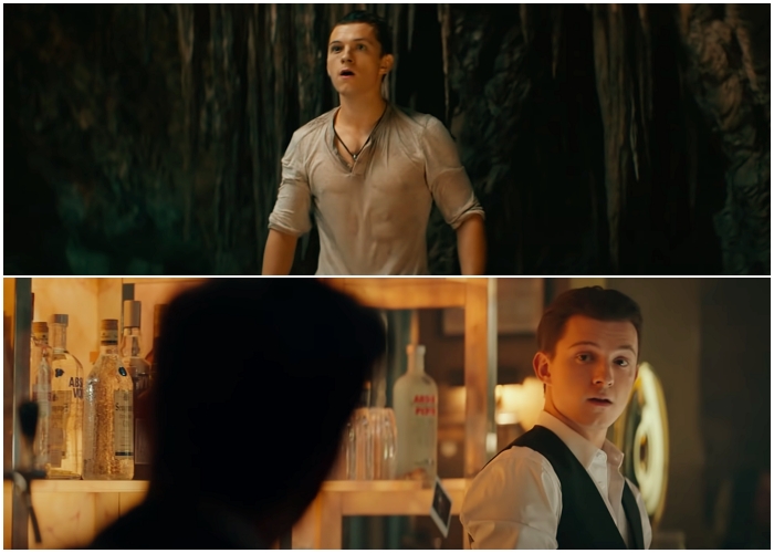 escenas de 'Uncharted' con Tom Holland